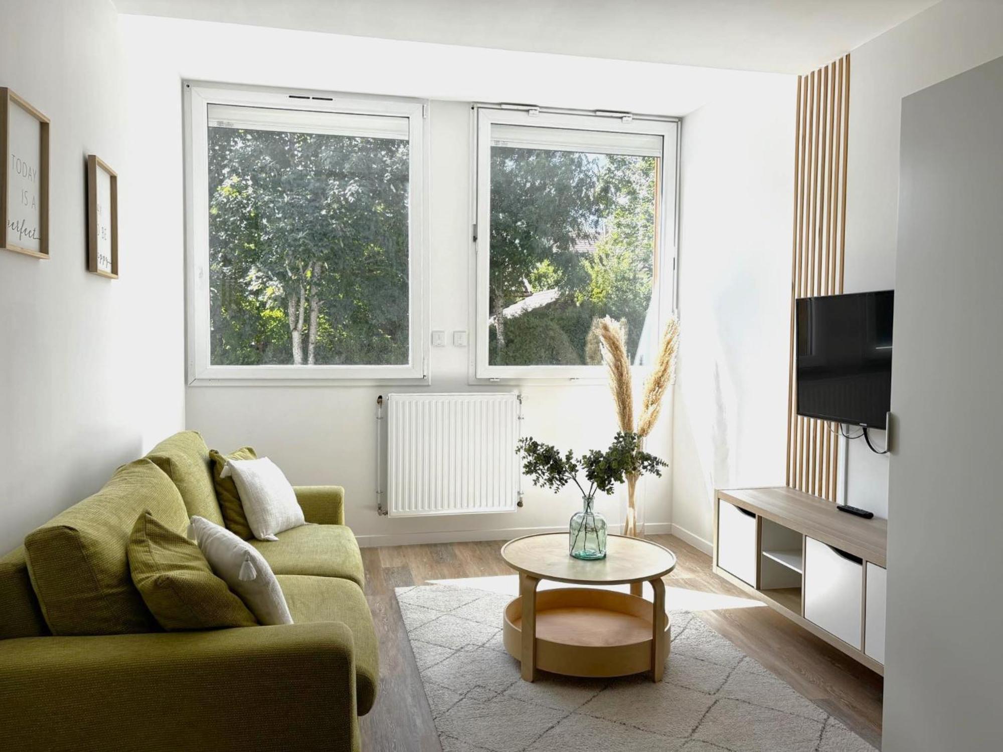 Апартаменты T2 Cosy Au Coeur Du Haut-Jura, Parking Gratuit Морбье Экстерьер фото